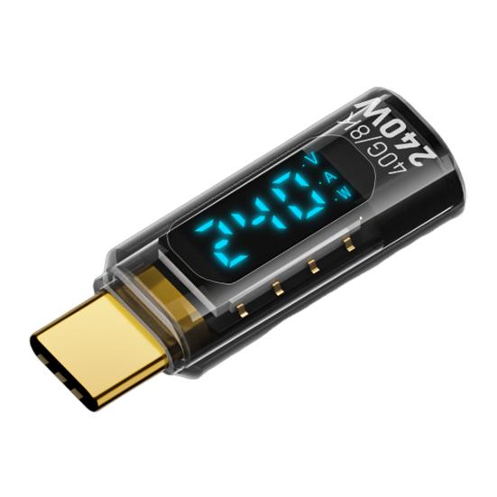 Адаптер для зарядки Type-C 240 Вт, передача данных 40 Гбит/с, разъем «мама-папа» PD 3.1