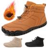 Brand New Winter Boots For Men Women Snow BareFoot Outdoor Non-slip Warm Fur Casual Sneakers Plus Size Ankle Boots Hiking Shoes
