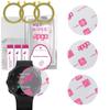 3x Apgo Ultra-Clear Hybrid Protective Glass Compatible with Garmin Forerunner 45, Flexible Nano Glass, Great Replacement for Tempered Glass, Scratch-r