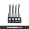 U-shaped Screwdriver Special-shaped Double-Head Wrench Screwdriver Bits  Electric Drill Accessories