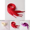 Colorful Polyester Ribbon Shoe Lace For Sneakers Satin Candy Color Flat Lace