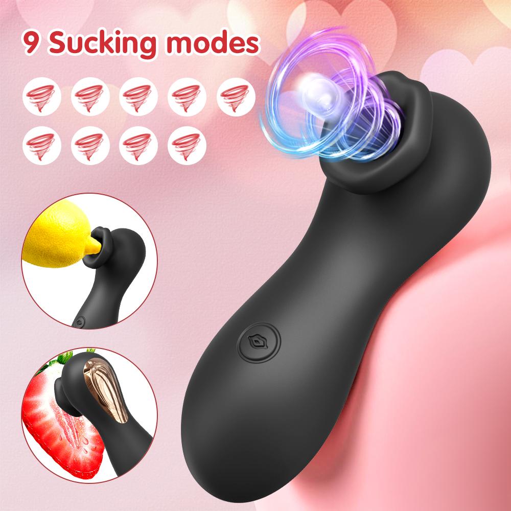 Powerful Sucking Vibrator Clitoris Nipple Sucker Adult Sex Toys Clit Suction for Women Female Vacuum Nipples Stimulator Massager