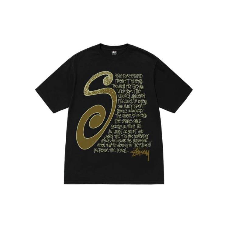 Stussy S Talk Pigment Dyed Tee 1904858