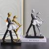 Abstract Dancer Statue Resin Miniatures Figurine Sculpture  Wine Cabinet Entrances