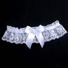 Sexy Thigh Ring Bowknot Lace Elastic Leg Ring Bowknot Leg Loop Wedding Bride Leg Garter Belt Cosplay Party Accessories
