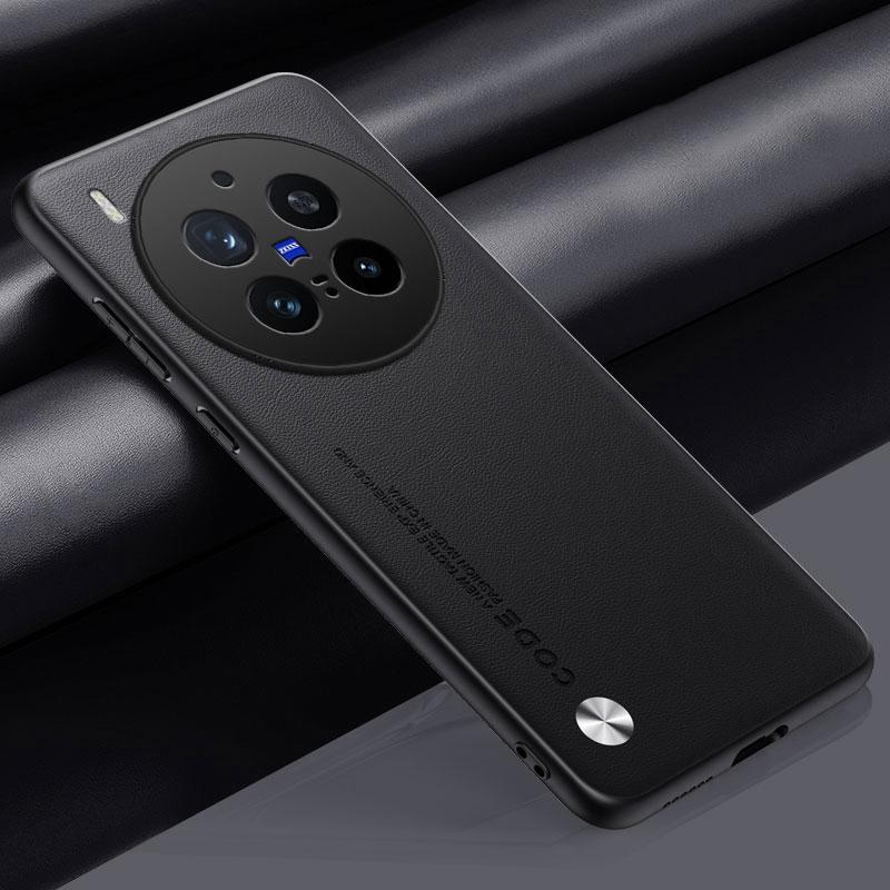 Роскошный чехол из искусственной кожи для Vivo X300 Pro, задняя крышка, силиконовый противоударный чехол для телефона с полной защитой для VivoX300 Pro X300Pro 5G