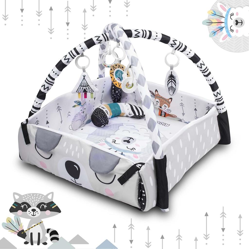 Interactive Educational Mat 110 X 100 Cm Boho Ricokids