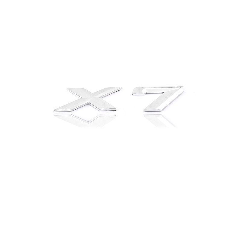 Совместимо с эмблемами и наклейками BMW: Модели X1, X2, X3, X4, X5, X6, X7 для Модификации Дверей и Крыльев Автомобиля.