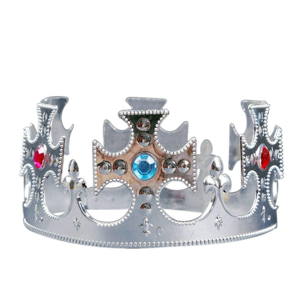 Charles Coronation Ceremony Hairpin King'S Crown Circular Tiaras Princess Crown Nine Diamond Crown