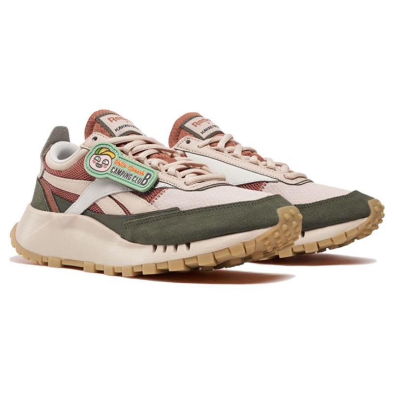 Reebok Кроссовки Kakao X Reebok Classic Leather Legacy 'Soft Ecru Hunter Green' GZ6150