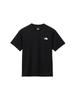 The North Face NT32446 Short Sleeve Bandana Square Logo Size Medium Tee, Black, 2,