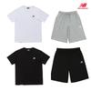 New Balance Футболка с маленьким логотипом Uni EssenTial, шорты, коллекция Nbnee21013