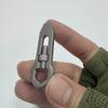 Многофункциональный мини-фомка из титанового сплава, регулируемый гаечный ключ, БРЕЛОК, инструмент для открывания коробок, портативный уличный инструмент EDC