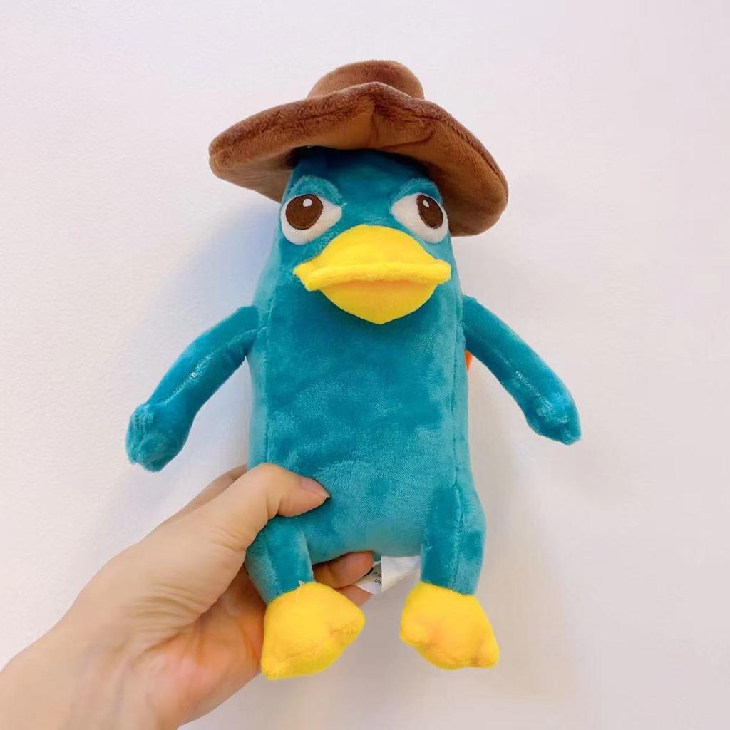 Плюшевые игрушки Perry Утконос Плюшевая игрушка OWCA Секретная служба Милое животное Глупое и милое выражение лица для подарка