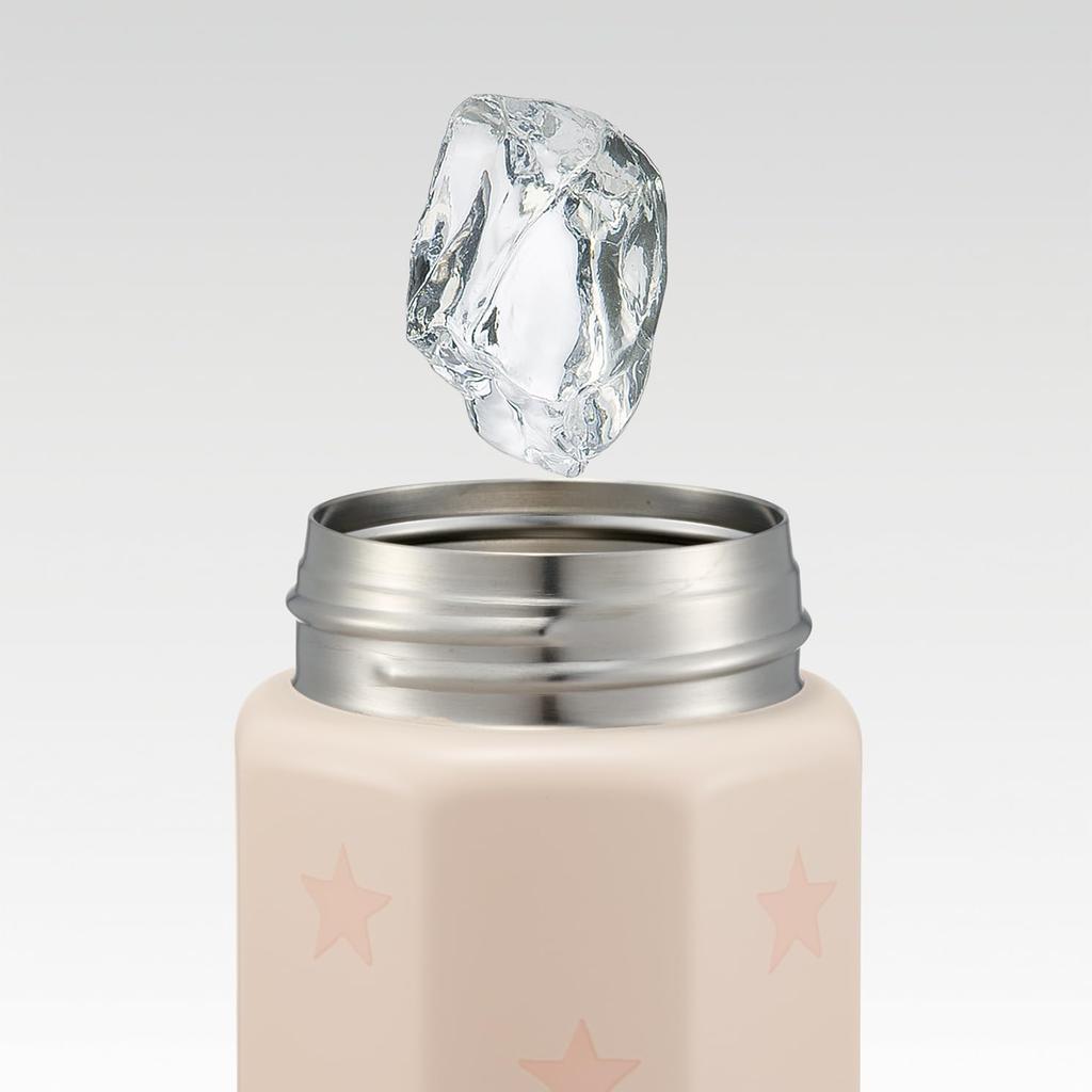 Бутылка-кружка из нержавеющей стали Skater 500 мл, легко держать, восьмиугольная форма, термоизоляция, бутылка для воды The School Cocoa Bears' STO5-A