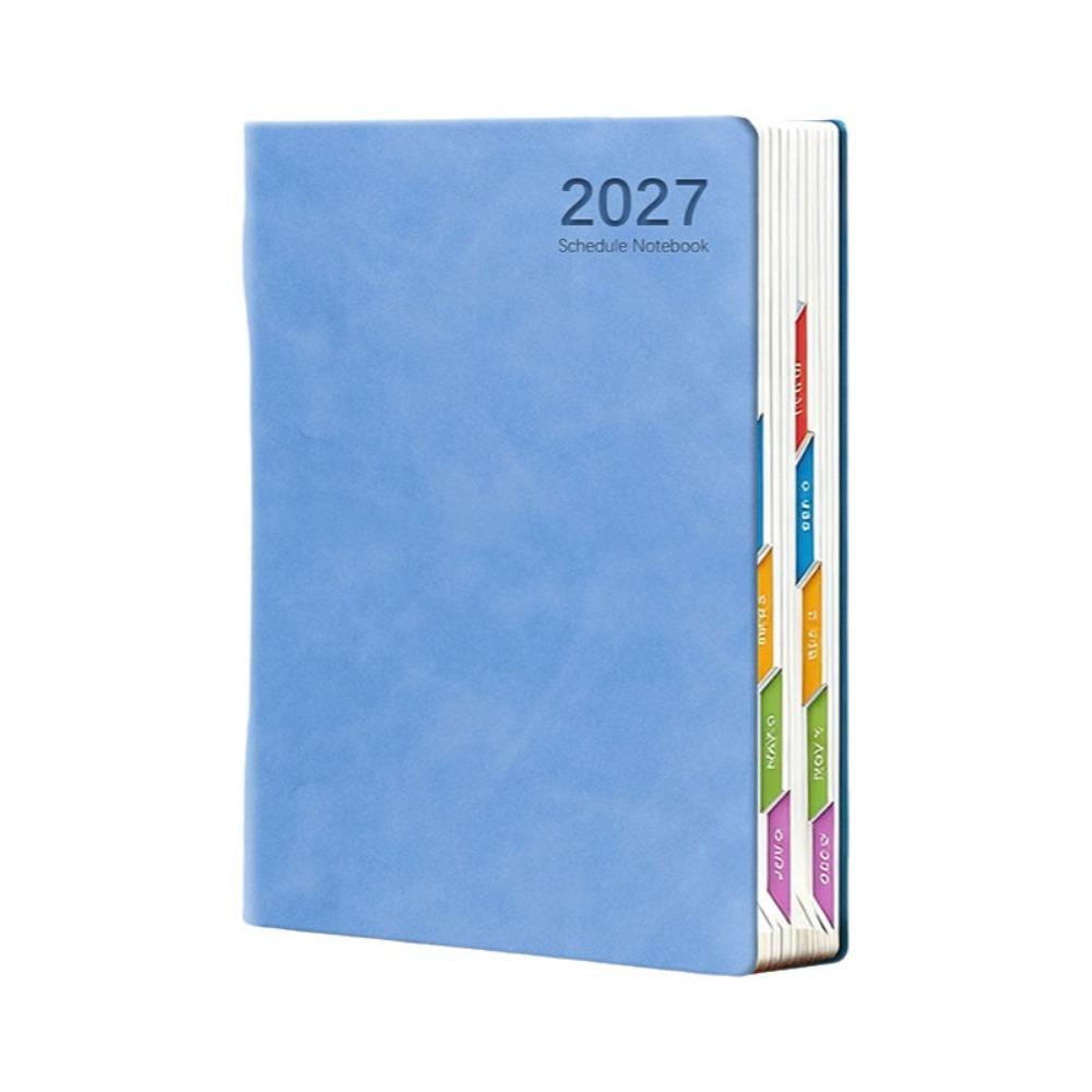 English/Spanish 2027 Daily Planner Notebooks 320 Pages Efficiency Schedule Notebook Students