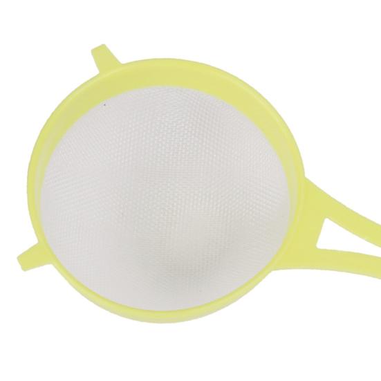 4 шт. Мучное сито с длинной ручкой, безопасный пластик, многофункциональное, для пищевых продуктов, муки, чая, кухонное