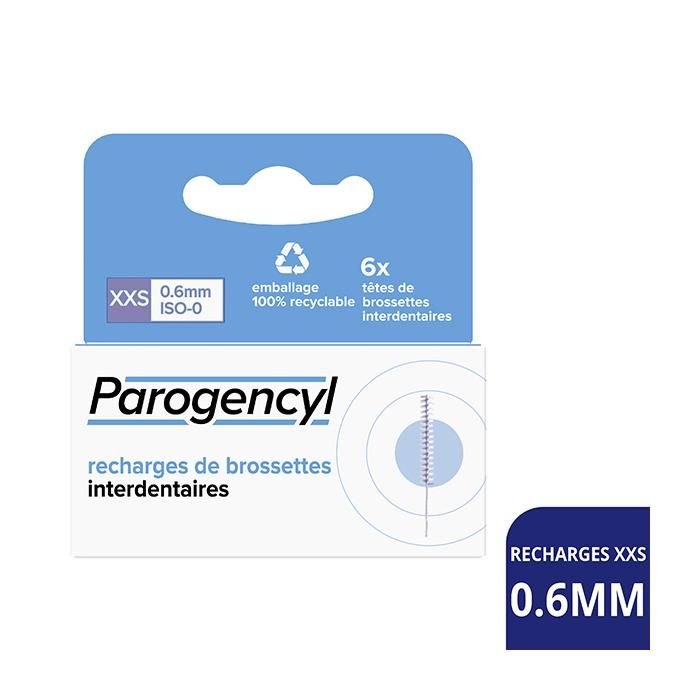 Parogencyl Recharge De Brossettes Interdentaires XXS 6 Unités