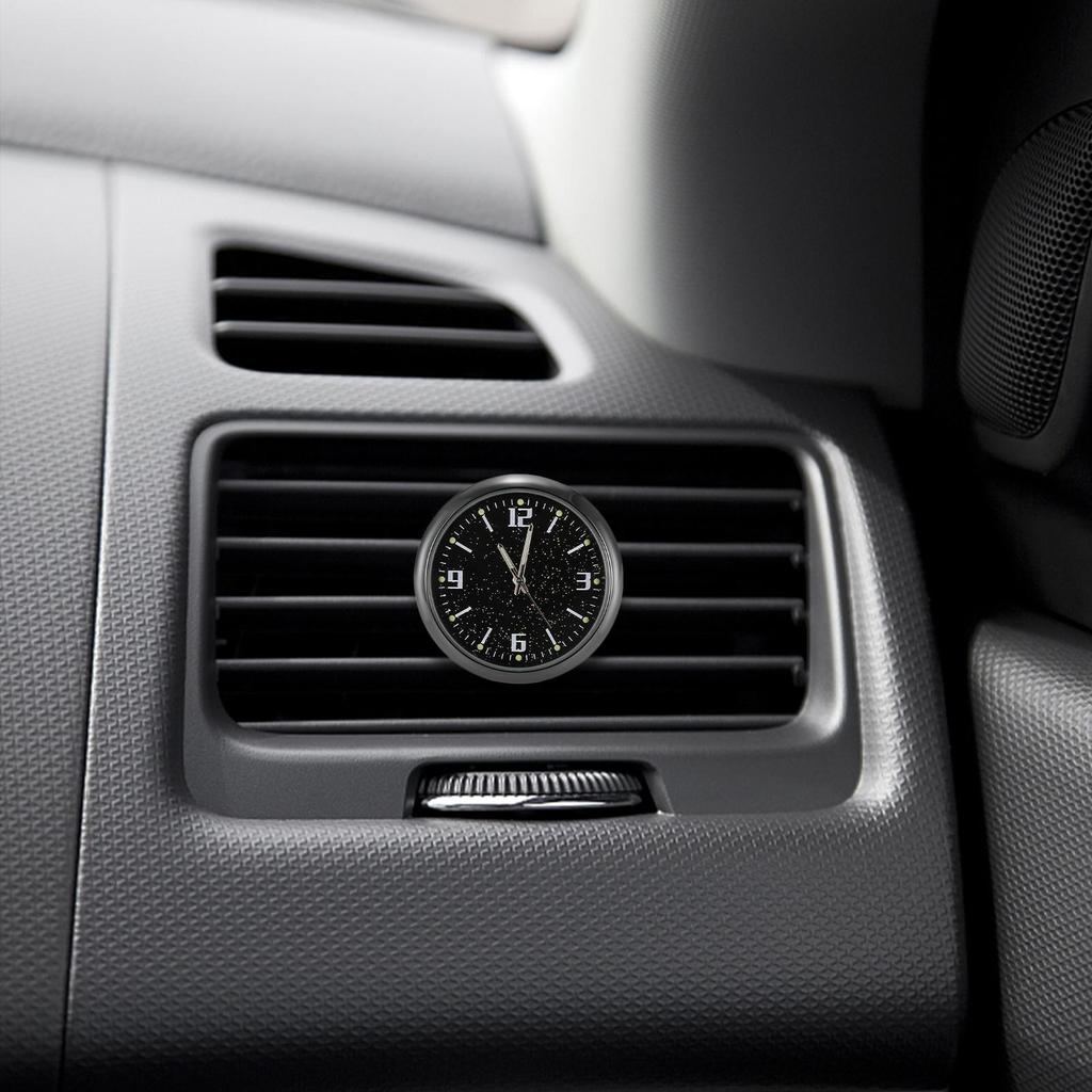 Часы для автомобиля на липучке, светящиеся, аксессуары для интерьера автомобиля, портативные, крошечные, цифровые часы на приборную панель для путешествий, вождения, поездок на работу