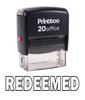 Printtoo Rubber Stamp Office Стационарная пользовательская марка REDEEMED Self