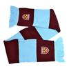 West Ham United FC Жаккардовый вязаный шарф