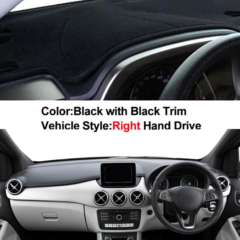 Для Мерседес-Бенц B-класса (W246) 2012 - 2018 B-Класс B160 B180 B200 LHD RHD Коврик на приборную панель 2017 2016 Ковер на приборную панель автомобиля