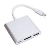 3-в-1 концентратор Type C 8K Display Port USB PD Быстрая зарядка Адаптер Многопортовая док-станция для ноутбука телефона
