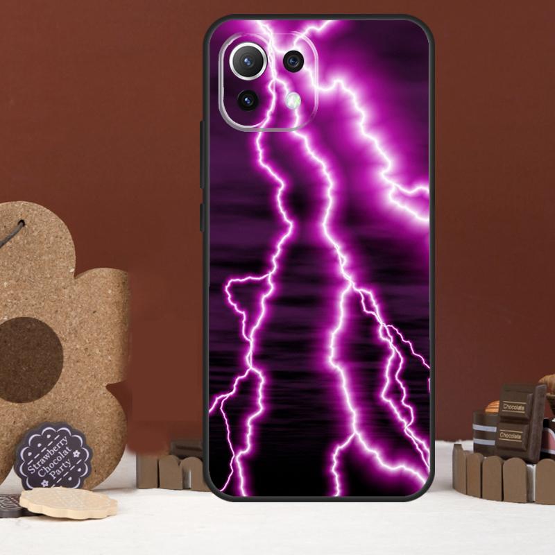 Чехол в стиле "Небесная Молния" для Xiaomi 15 Ultra 14 15T 13T 14T 17 Pro Max POCO F8 Ultra X7 X5 X6 F5 F6 F7 Pro