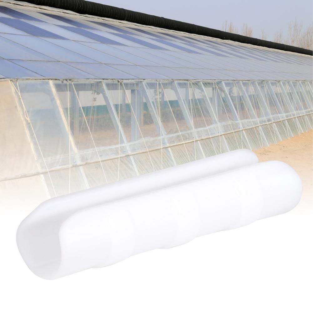 50 шт. Белый каркас теплицы труба труба и пленка зажим соединительный комплект садовый инструмент 8.5 см