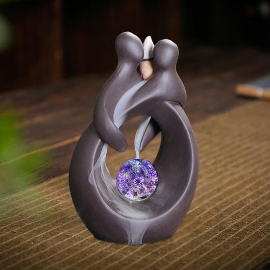 Декоративная поза для объятий, украшение прочного настольного орнамента, горелка с обратным потоком, домашний декор, горелка с обратным потоком