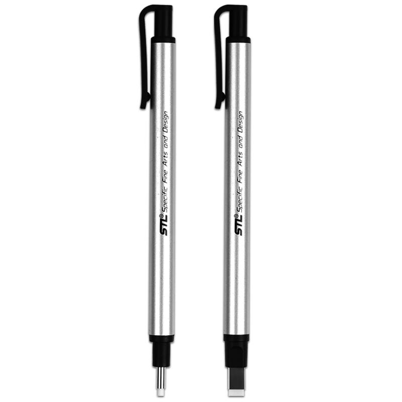 Ластик для выделения эскизов, круглый, квадратный, многоразового использования, резиновая механическая ручка для рисования, стильные художественные принадлежности, школьные канцелярские принадлежности для художника, студента-художника