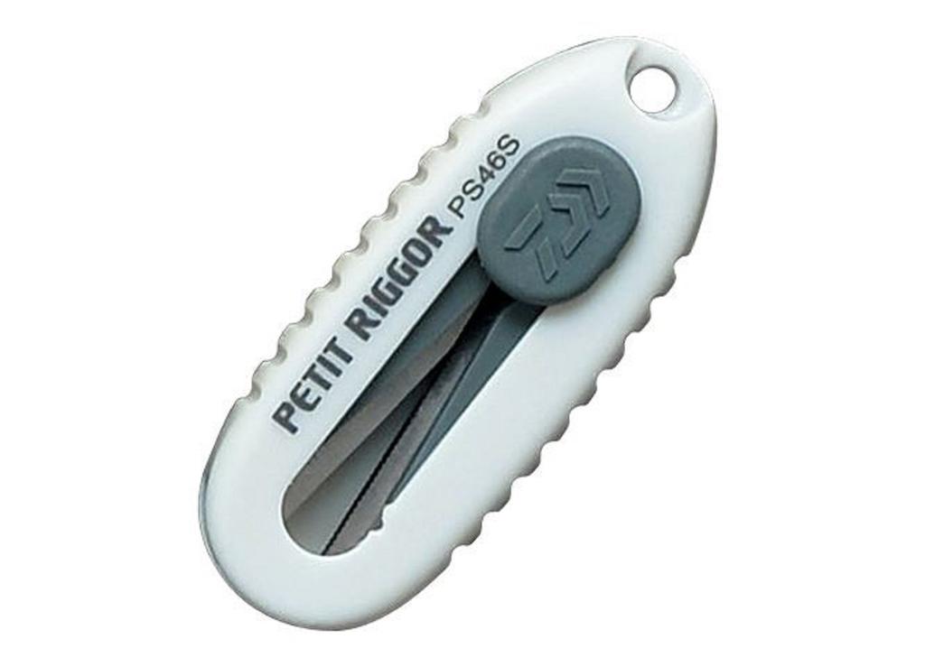 Daiwa PS-46S Petit Riggor Нож для лески PE, серый (5180)