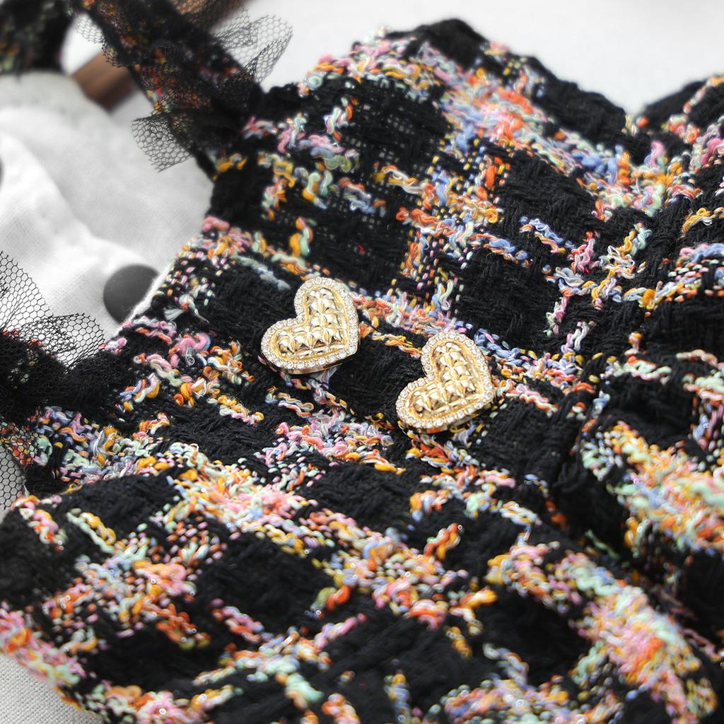 Rose Luxury Dog Clothes Dress Winter Thick Princess Bow Wedding Little Small Animals Pet Cat Costume Skirt For Terrier York Pugs