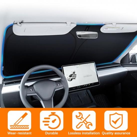 For Hyundai Santa Cruz 22-24 Car Foldable Windshield Sun Shade Visor Protector