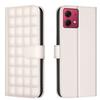 Подходит для кожаного чехла для мобильного телефона MOTO G84, клетчатого кошелька-визитницы для Nokia G22, портативного ремешка для OPPO A60