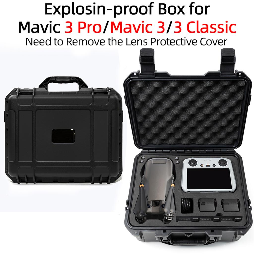 Storage Bags Hard Carrying Bags for Mavic 3 Pro Drone Hard Shells Protective Pouch Carry Pouch Shock-proof Lining Pouch