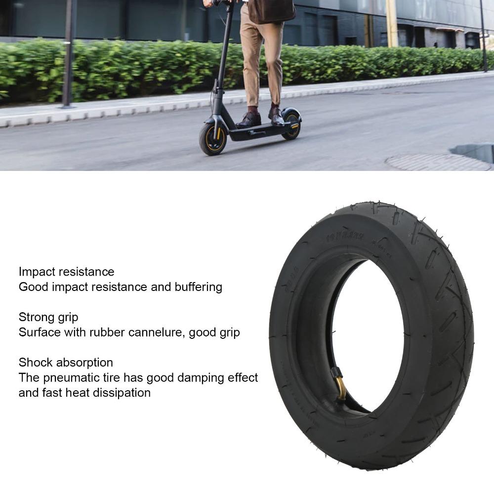 0° Valve Stem Electric Scooter Tire Rubber Electric Scooter Replacement Tire Smart Electric Bike