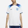 Nike Домашняя майка стадиона Англии 2022/23, белая/синяя Fury/Blue Void, мужская уличная одежда DN0687-100