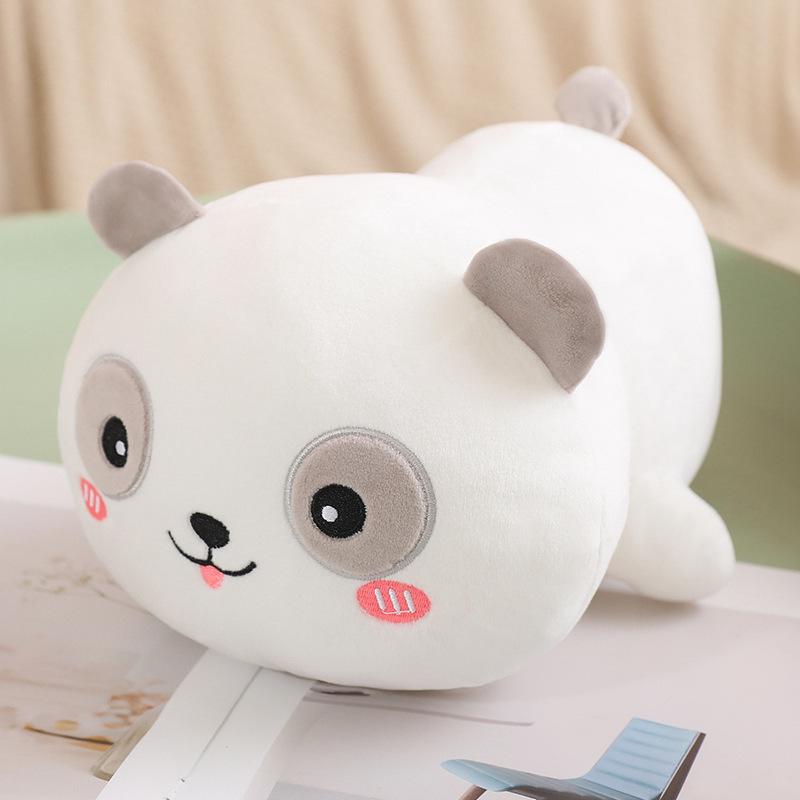 Cute Soft Cat Throw Pillow Plush Toy Doll Panda Pig Doll Girl Soothing Rag Doll