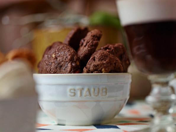 STAUB "Ivory Bowl, 12cm" Ceramic Bowl, Microwave Safe [Official Japanese Product] Vintage Colors 40511-833