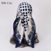 High-quality Luxurious Silk Scarves Headband Scarfs Neck Scarf For Women Chain Silk Scarf Women's Decorative Shawl