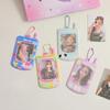 Cute Card Photo Holder 3-inch Hard Card Cover Album Small CardFilm Cover Transparent Protective Case Storage