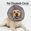 Pet Elizabeth Collar Soft Neck with Paw Print Protective Headgear