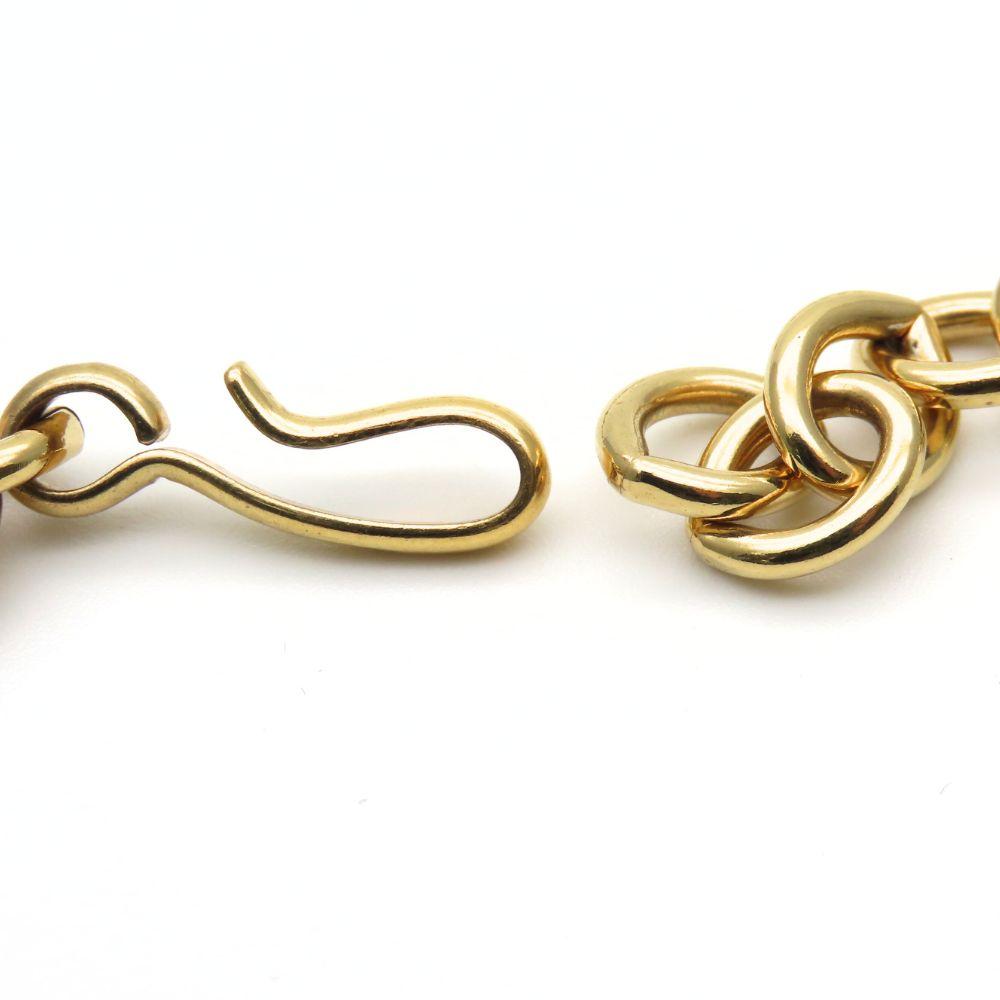 Б/у Ожерелье MONET Monet металл золотое покрытие