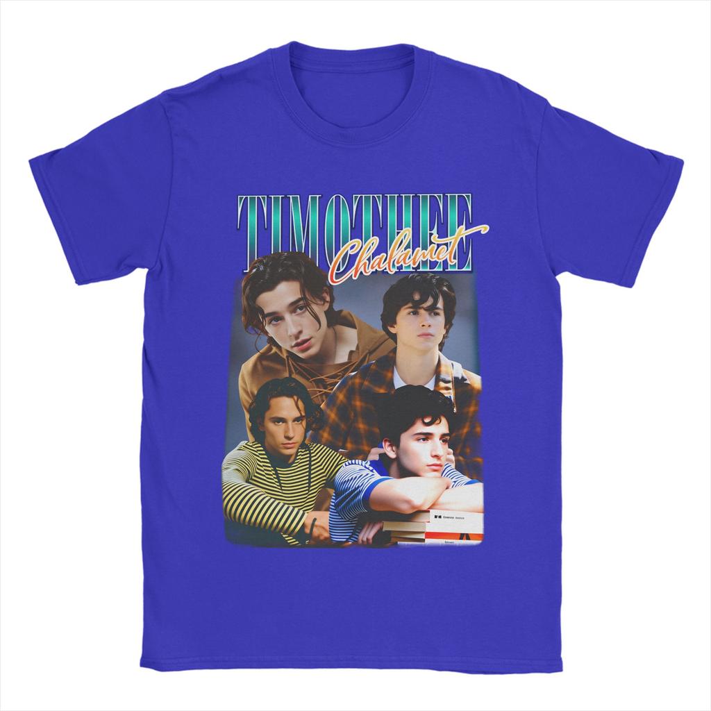 Timothée Chalamet Marty Supreme Unisexs T Shirts Casual Tees Short Sleeve Round Collar TShirts Cotton Plus Size Clothing
