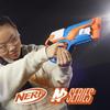Hasbro NERF N-Series Agility Blaster, Высокопроизводительный игрушечный бластер для пенных дротиков с вращающимся барабаном на 6 дротиков и 12 дротиками N1 в комплекте, Возраст 8+