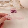 Hair Claw Hollow Butterflies Design 3D Rose Flower Decor Hair Clip Non-slip Teeth