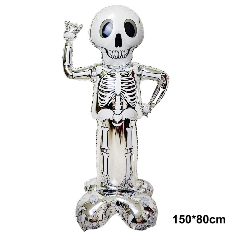 Halloween Ghost Party Decoration Disposable Tableware Balloon Banner Ceiling Door Hanging for Happy Hunting Halloween Supplies
