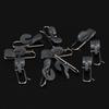10Pcs Decoupling Swivel Shank Clip Reusable Fishing Board Release Clip Fishing Hook Decoupling Clip for Fishing Enthusiasts