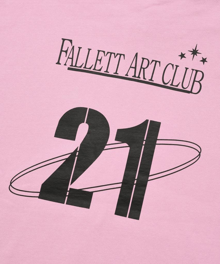 Худи на молнии Fallett Art Club Розовый
